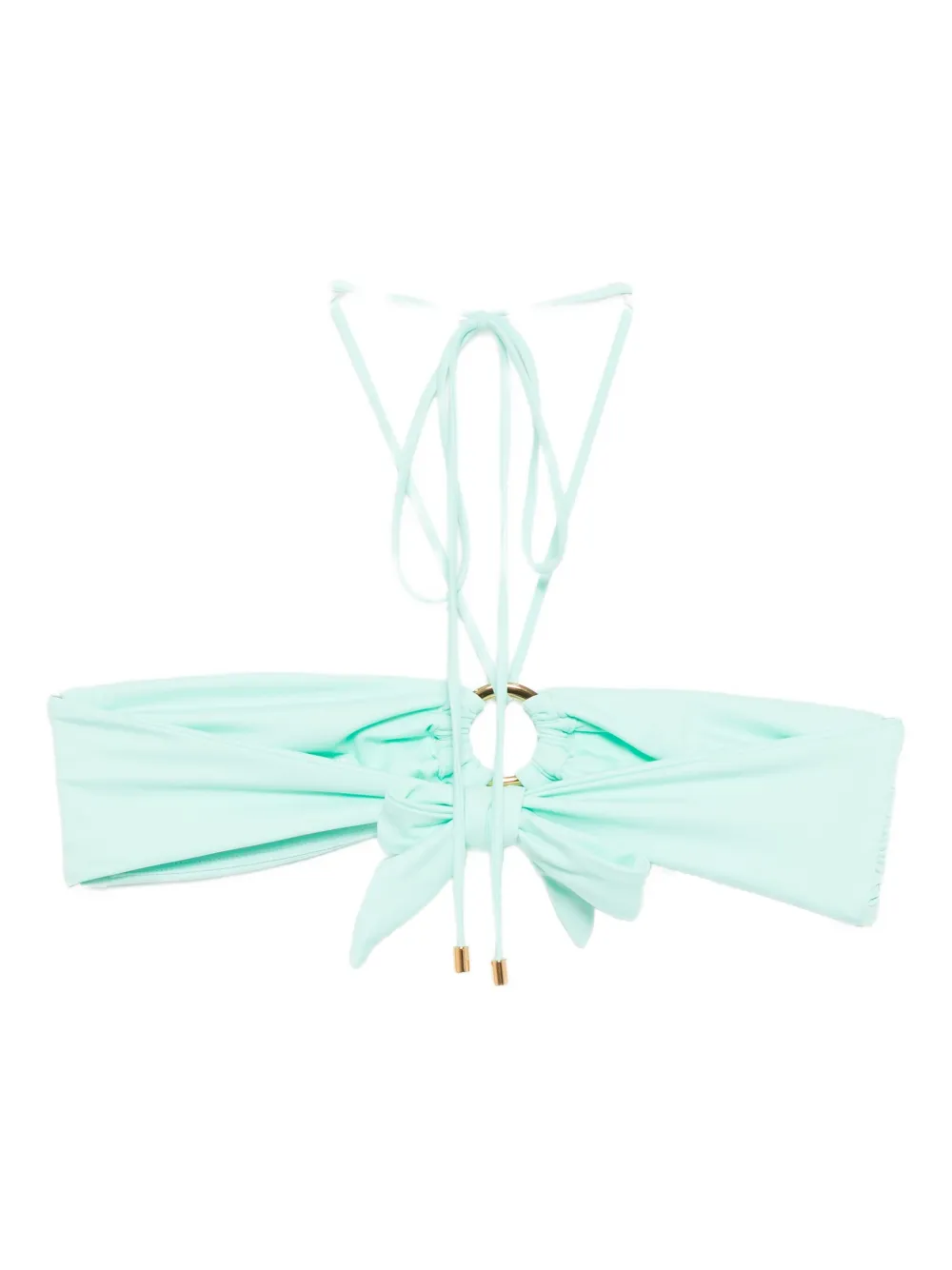 Away That Day Acapulco Bikini Top In Green
