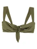 AWAY THAT DAY Cannes bikini top - Green