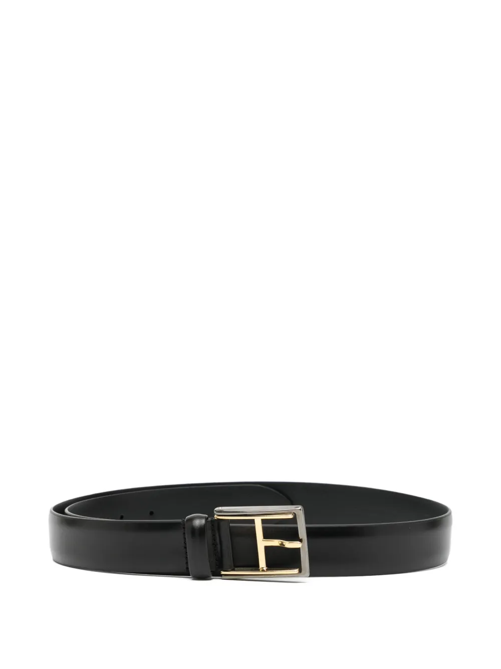 Anderson's Leren riem Zwart