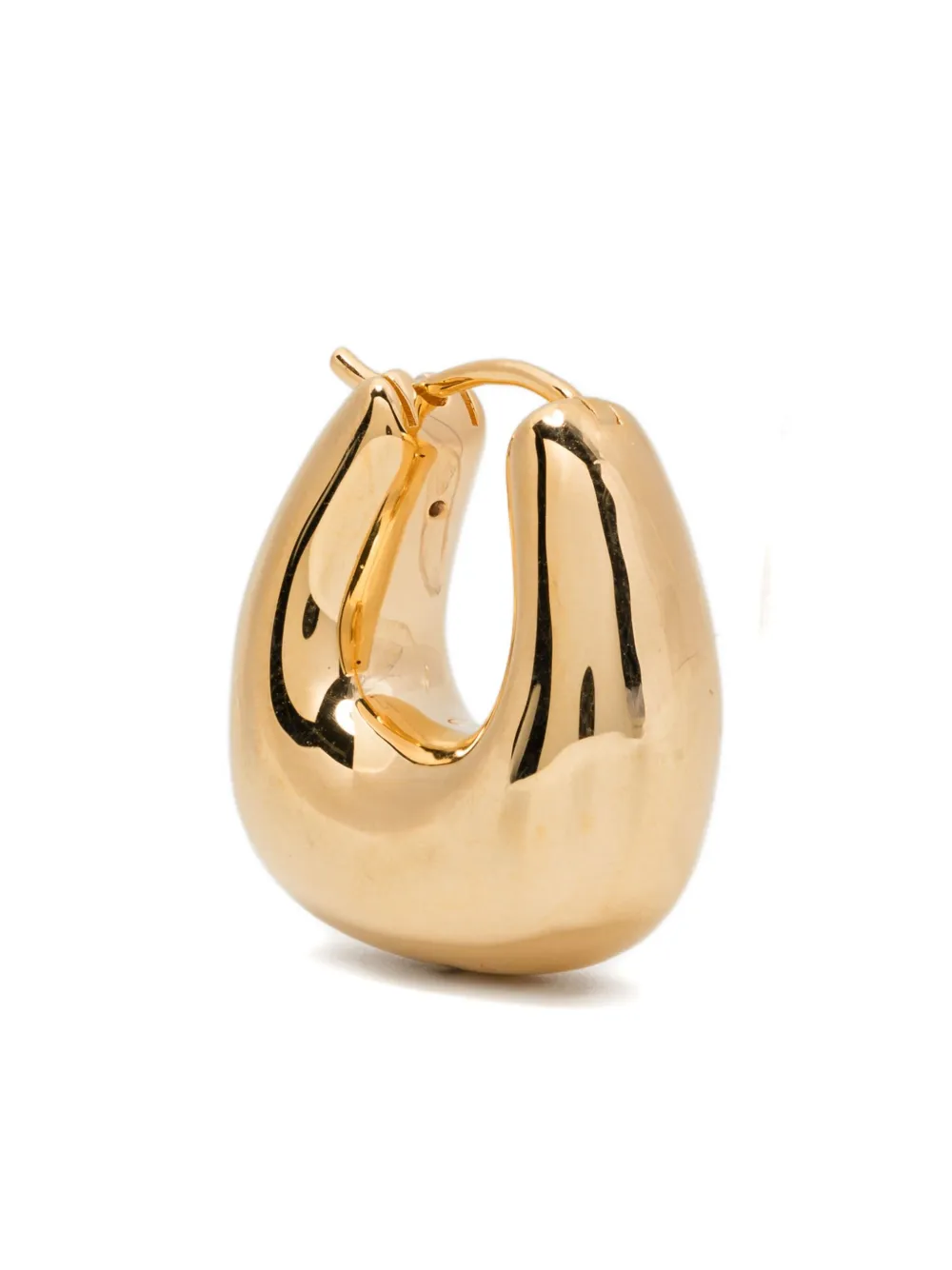 Missoma Sculpted Pebble-shape Earrings In Gold