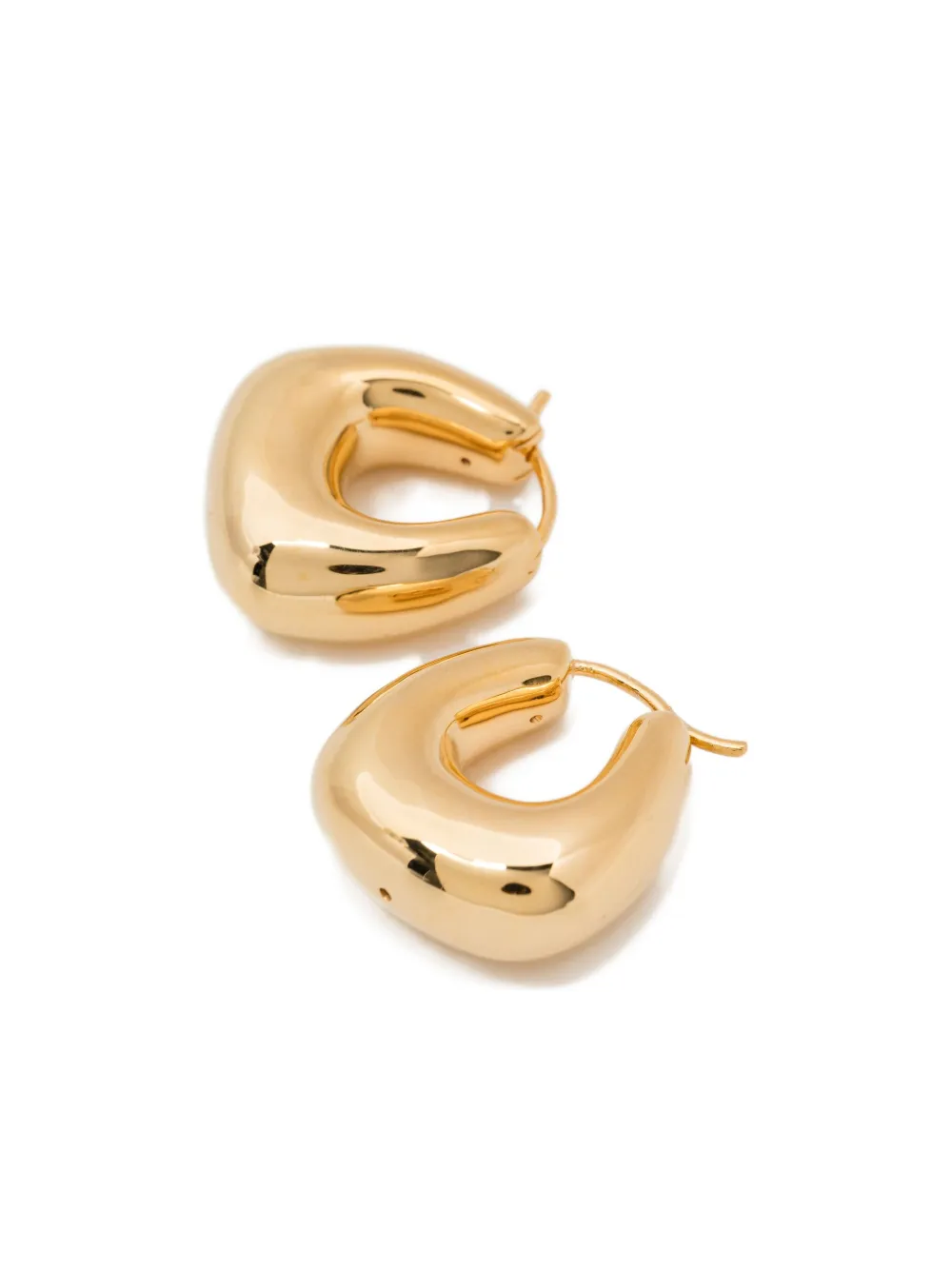 Missoma sculpted pebble-shape earrings - Goud