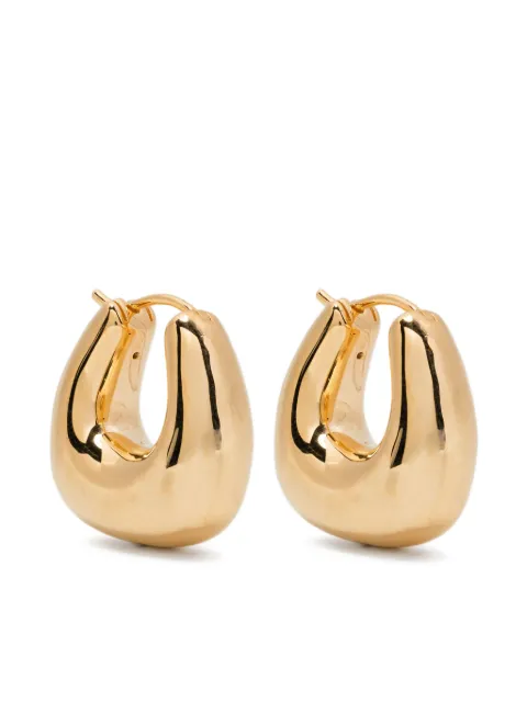Missoma sculpted pebble-shape earrings
