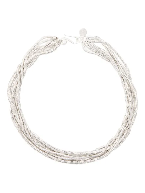 Sapir Bachar multi snake-chain necklace