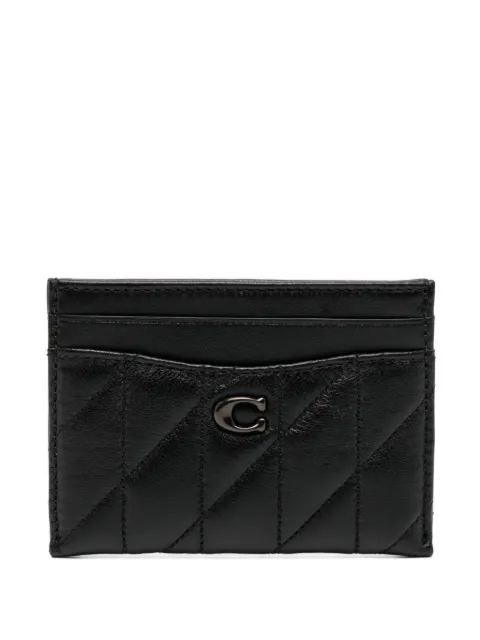 Coach Essential leather card holder