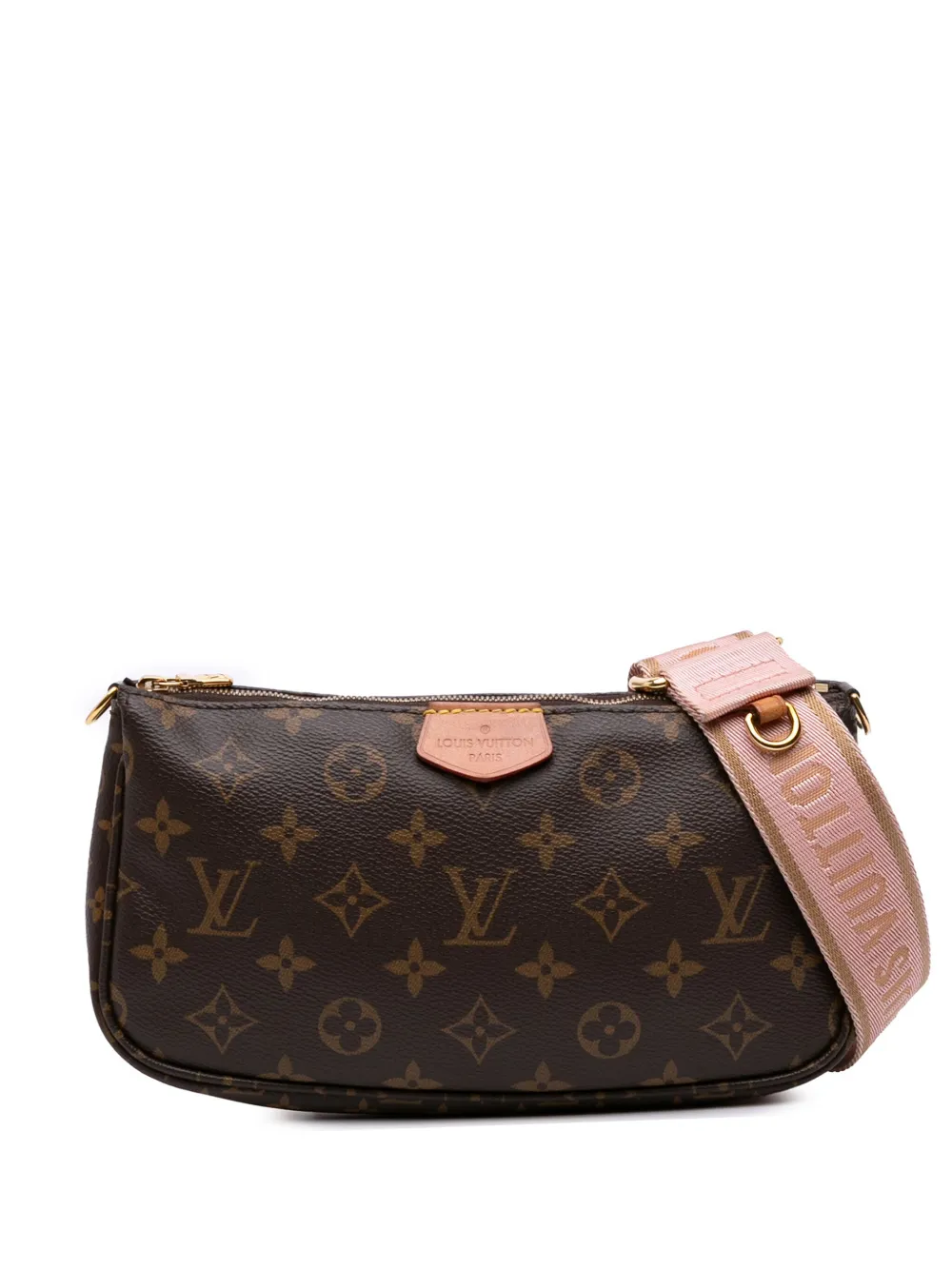 Louis Vuitton Pre-Owned 2020 モノグラム マルチ ポシェット アクセソワール サッチェルバッグ - ブラウン Louis Vuitton Pre-Owned 2020 モノグラム マルチ ポシェット アクセソワール サッチェルバッグ - ブラウン