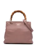 Gucci Pre-Owned 2016-2025 Small Calfskin Bamboo Shopper satchel - Pink