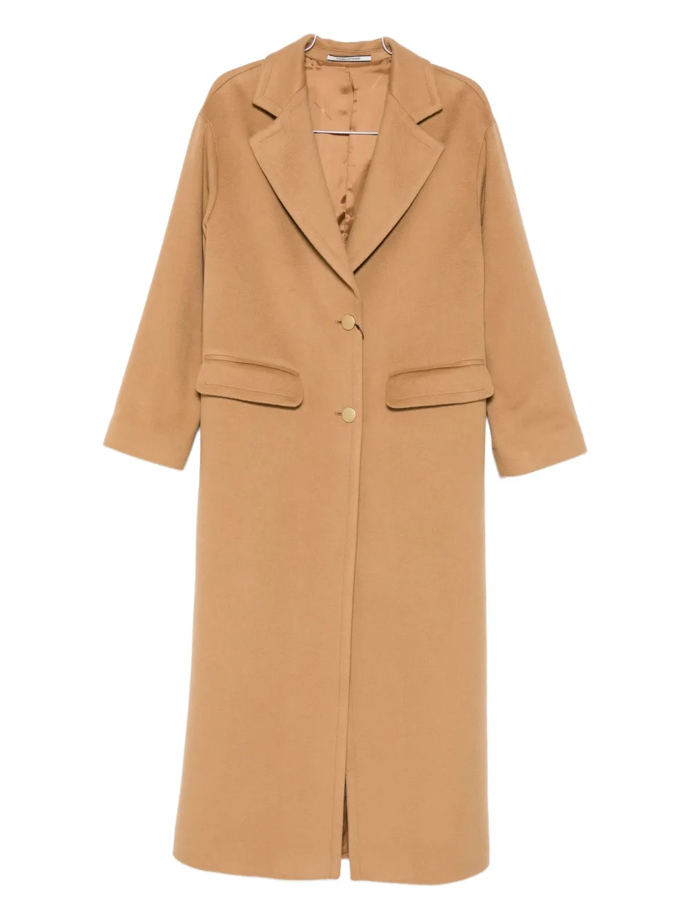 Tagliatore flap-pocket button-fastening coat - Marrone