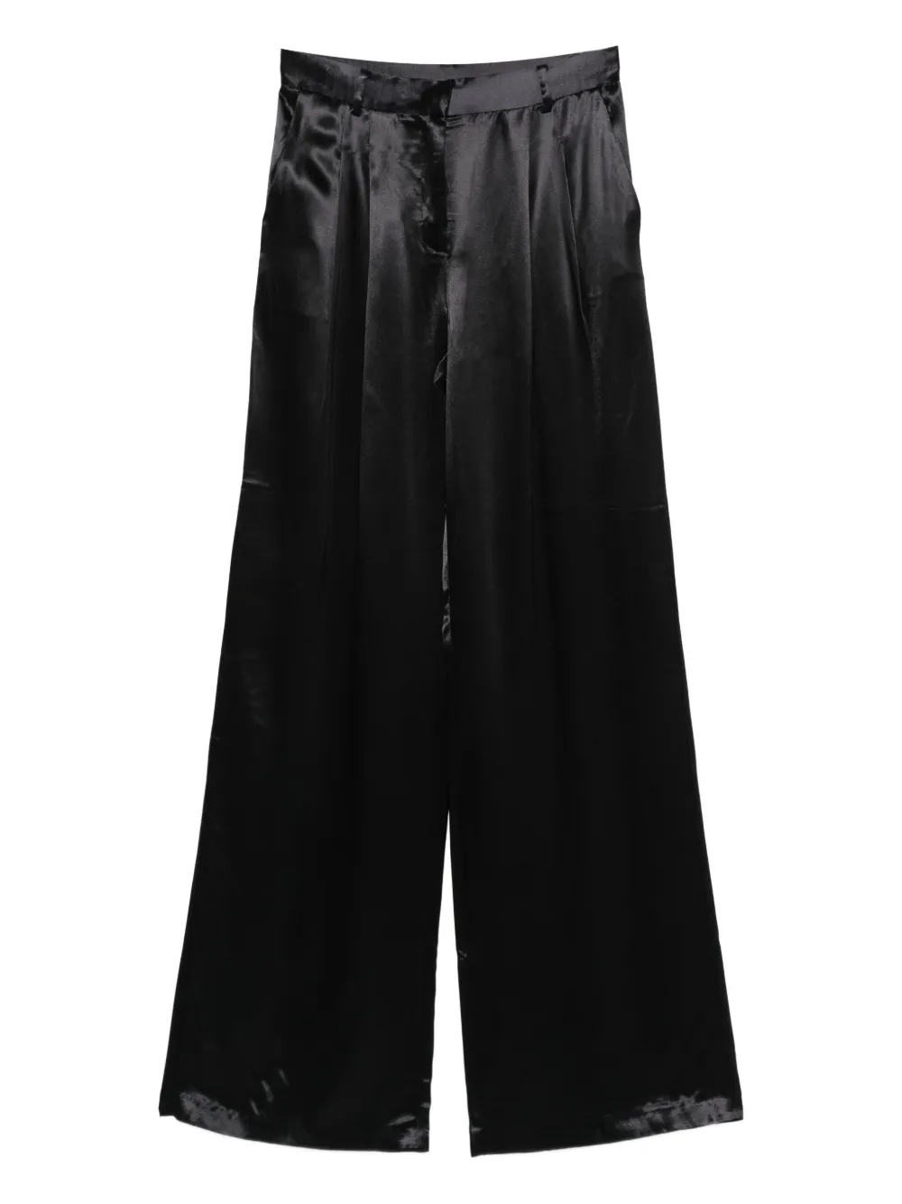 THE ANDAMANE pleat-detail trousers | Black | Image 1