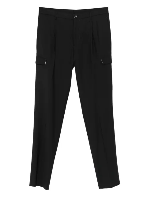 Tagliatore pleated-detail cargo pants