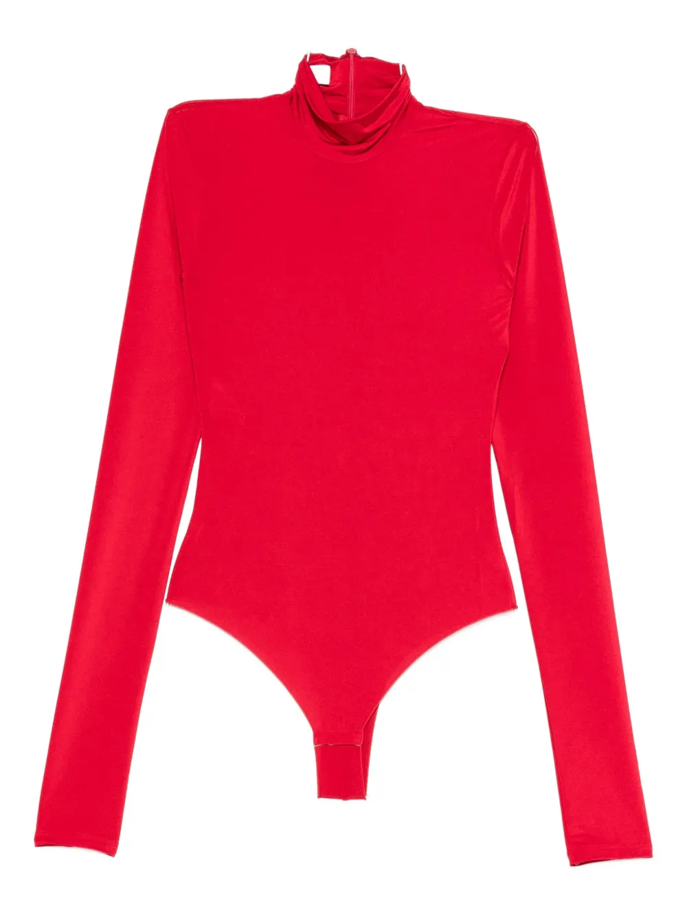 THE ANDAMANE long-sleeve roll-neck body - Rosso