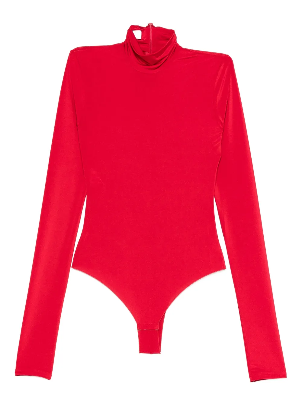 THE ANDAMANE long-sleeve roll-neck body - Rosso