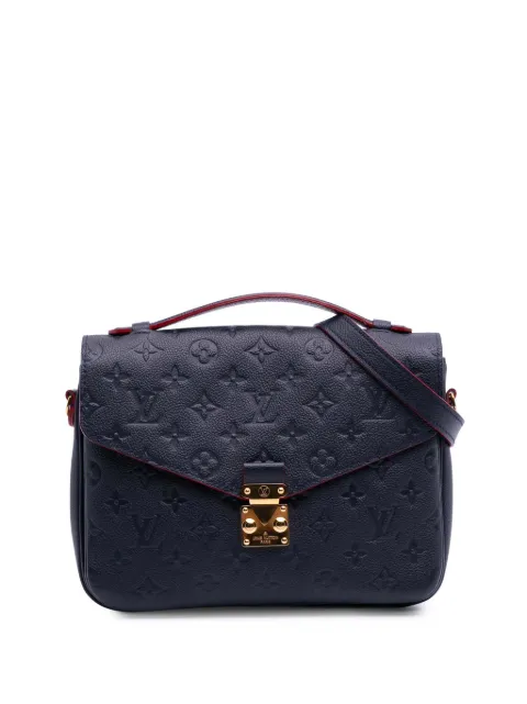 Louis Vuitton Pre-Owned 2019 Monogram Empreinte Pochette Metis satchel