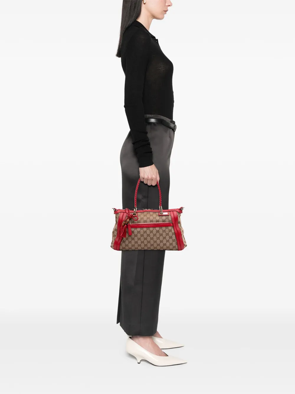 Gucci Pre-Owned 2016-2025 GG Canvas Bella satchel | Pre-Owned | Image 2