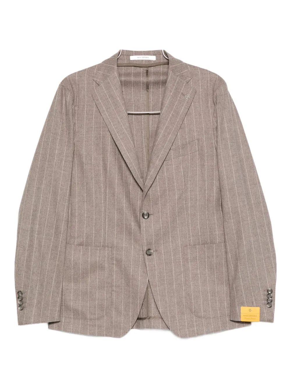 Tagliatore Dakar striped suit - Toni neutri
