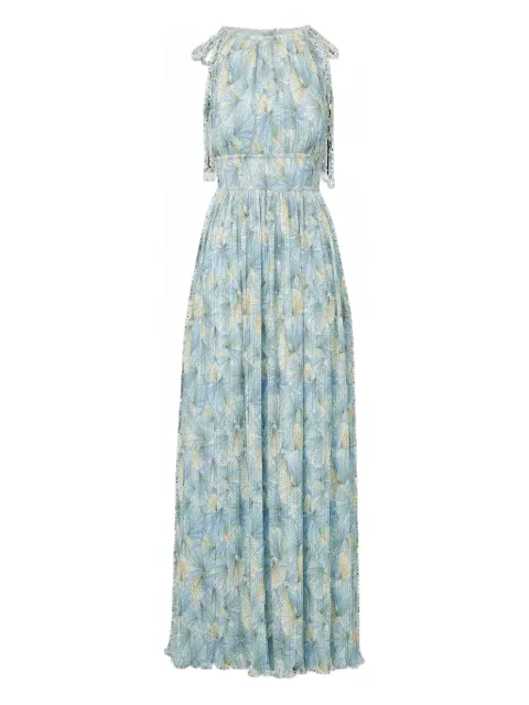 Veronica Beard vestido largo con motivo floral