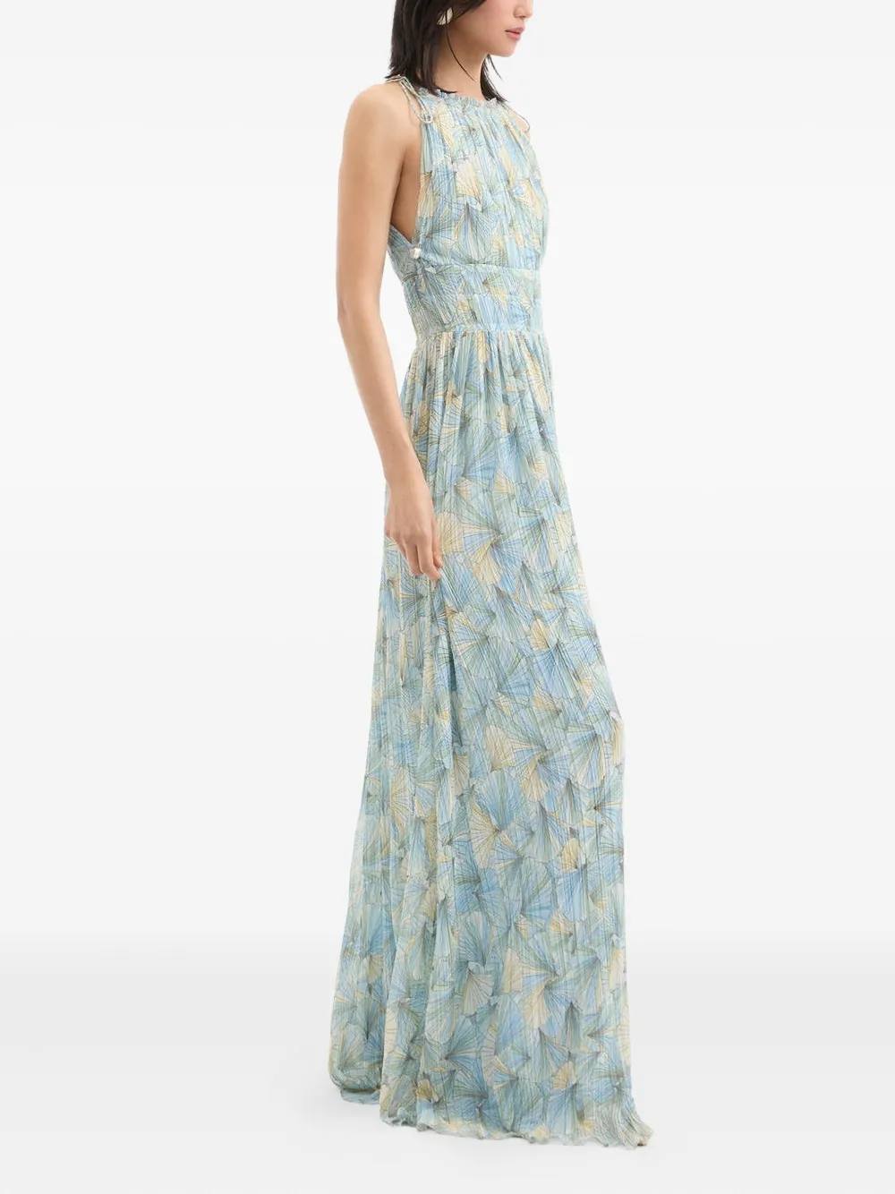 Veronica Beard Floral-pattern Maxi Dress In Multi