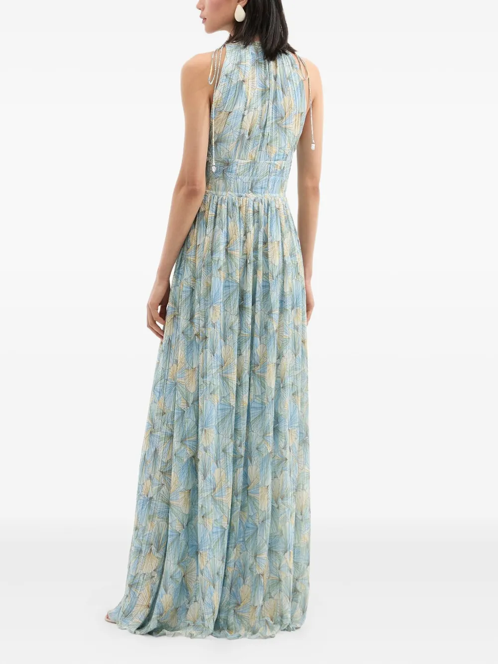 Veronica Beard Floral-pattern Maxi Dress In Multi