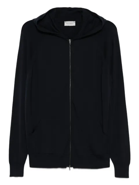 John Smedley smed knit zip hoody