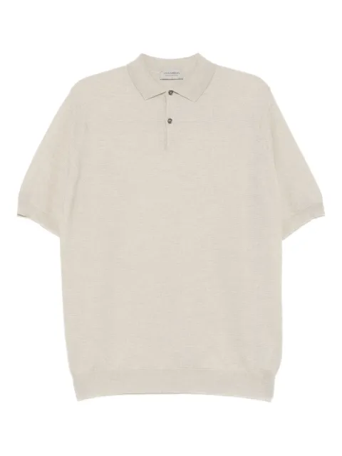 John Smedley merino polo shirt