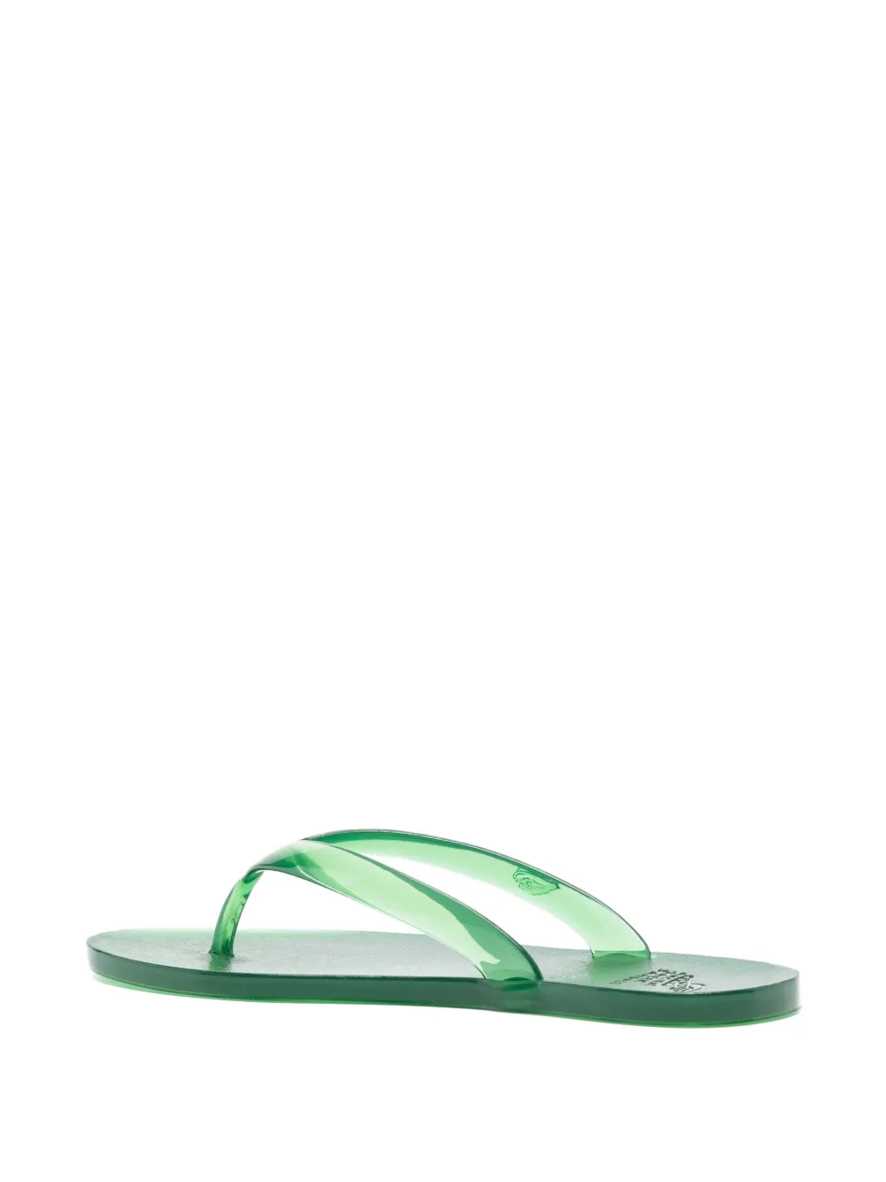 Ancient Greek Sandals Jelly flip flops Green