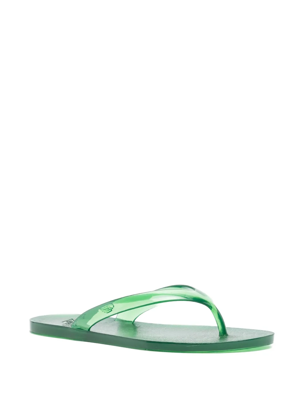 Ancient Greek Sandals Jelly flip flops Green