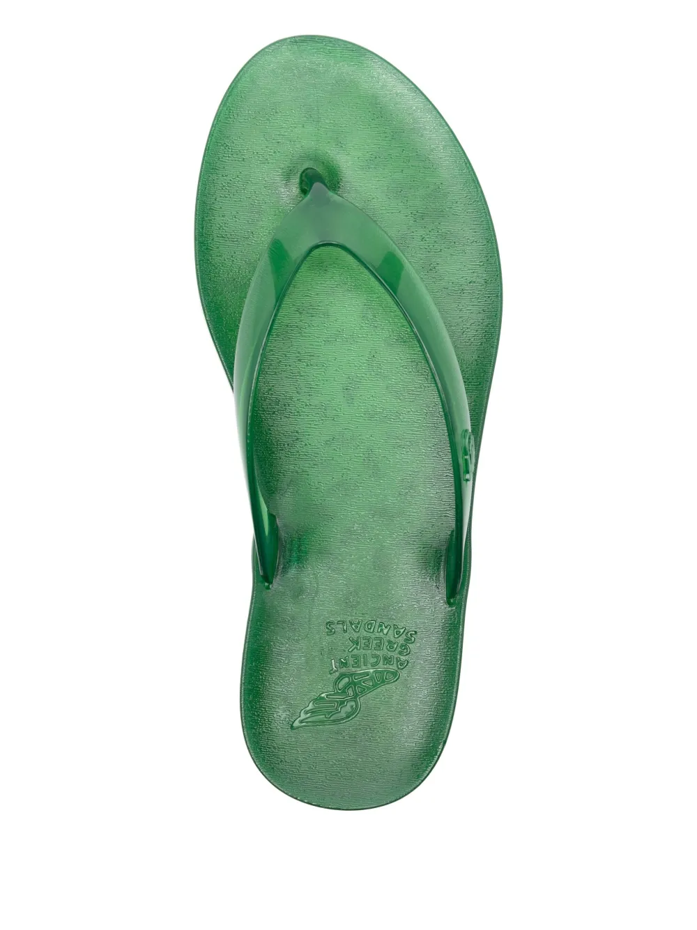 Ancient Greek Sandals Jelly flip flops Green