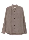 Oliver Spencer New York shirt - Brown
