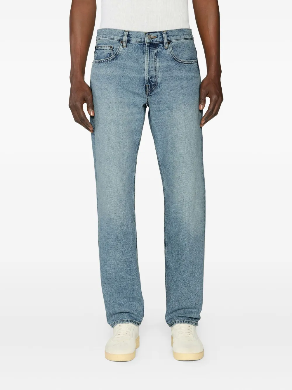 FRAME cotton jeans - Blauw