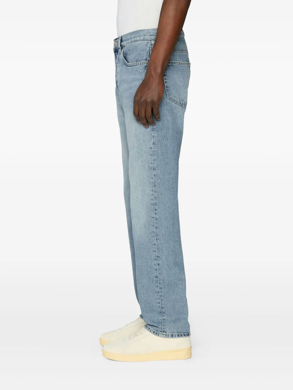 FRAME Katoenen jeans Blauw