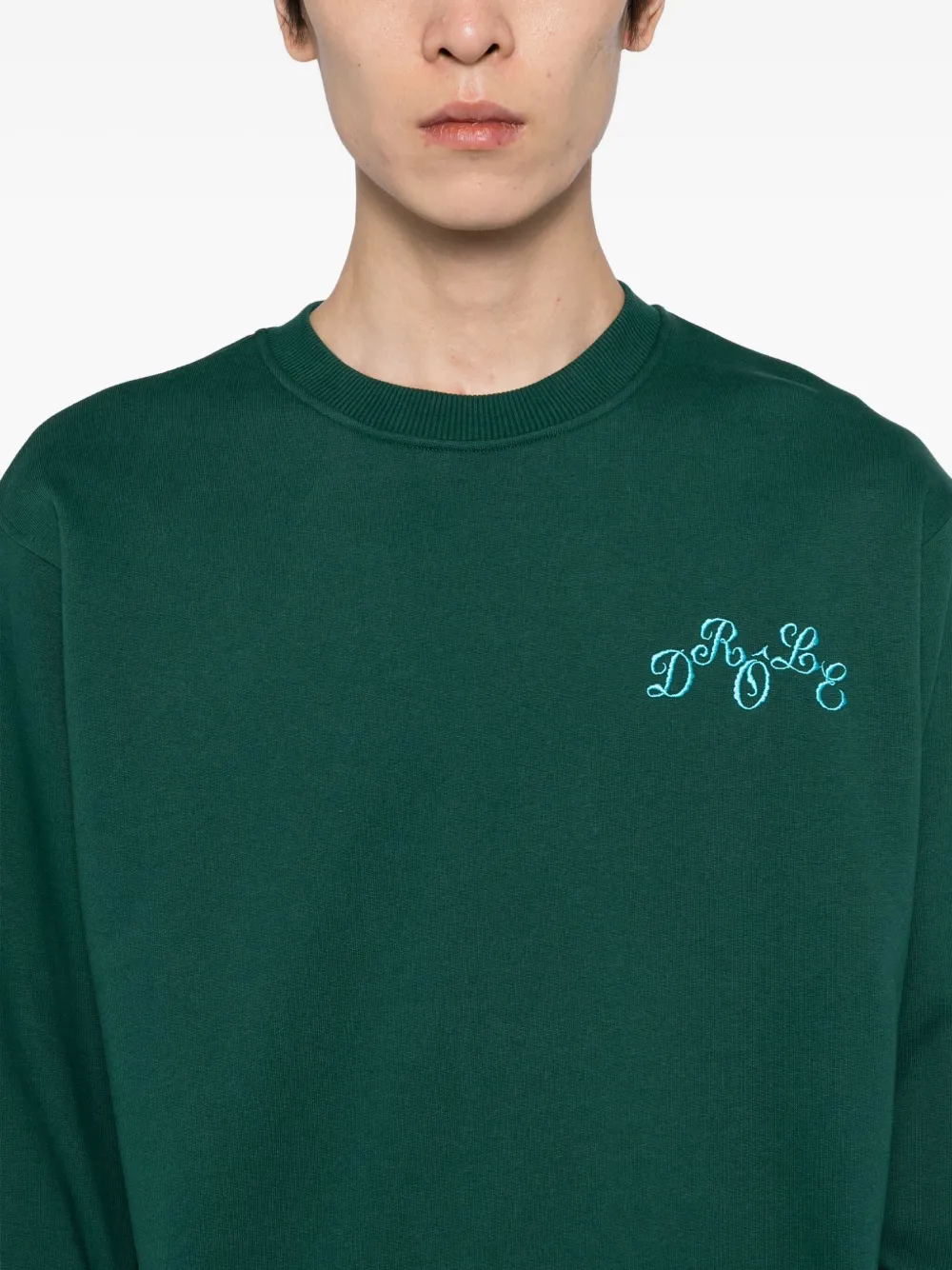Drôle De Monsieur Plateau sweater Groen