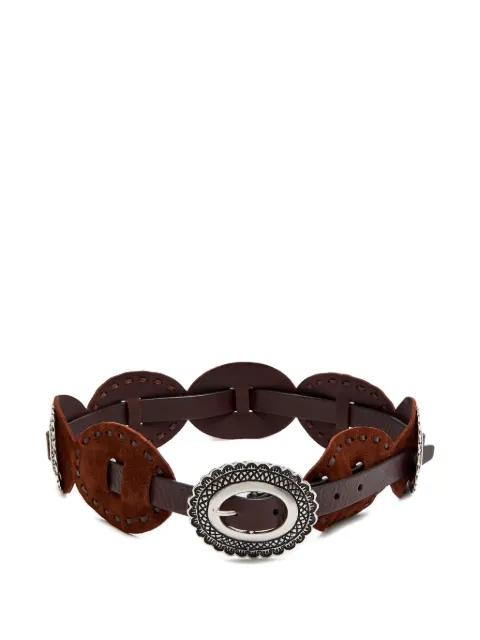 Anderson's suede conchos belt