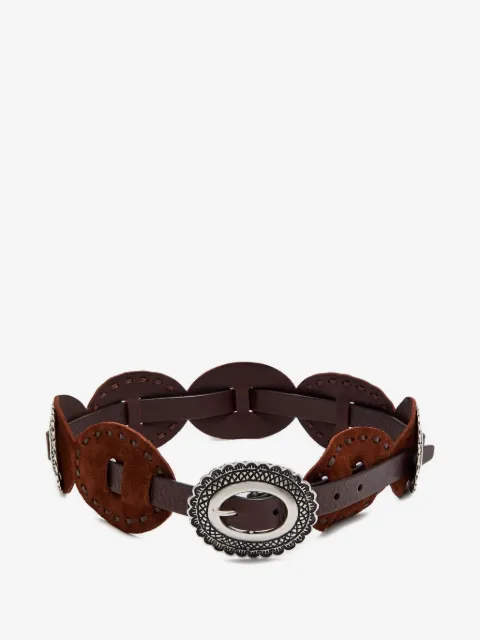 Anderson's suede conchos belt