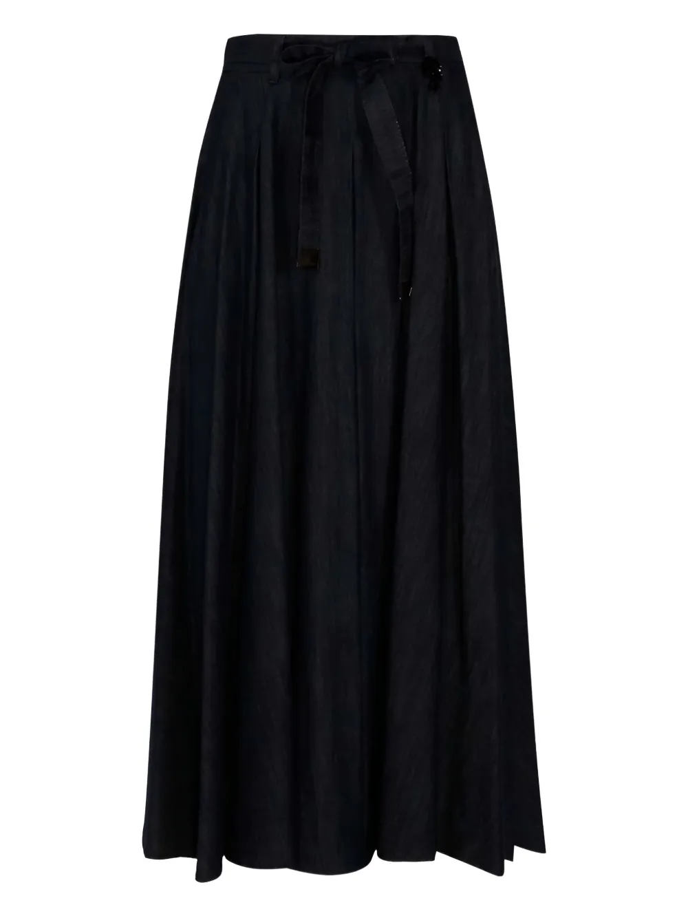 'S Max Mara Maxi-rok met ceintuur Blauw