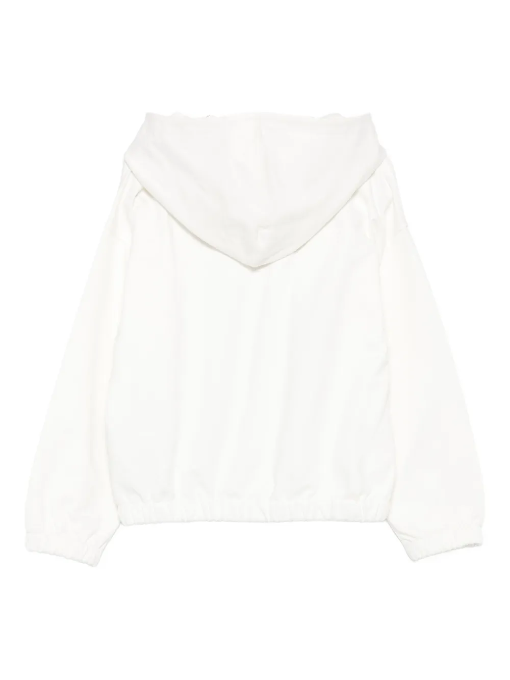 Moschino Teddy-print Hoodie In White