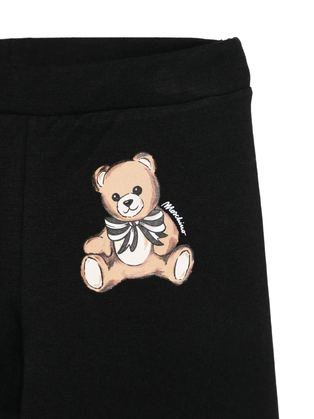 Moschino Kids Teddy Bear legging Zwart