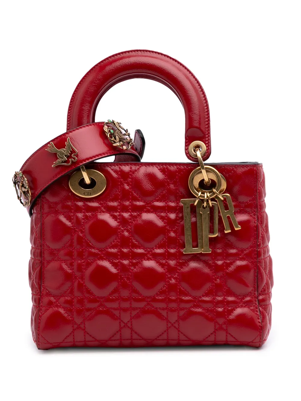 Christian Dior Pre-Owned 2018 Small Calfskin Cannage My ABCDior Lady Christian Dior Pre-Owned 2018 Small Calfskin Cannage My ABCDior Lady