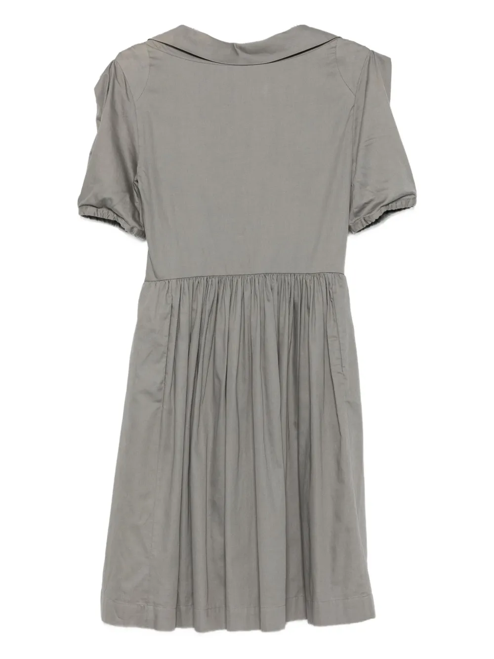 Vivienne Westwood Pre-Owned 2010s jurk met pofmouwen en knopen - Grijs