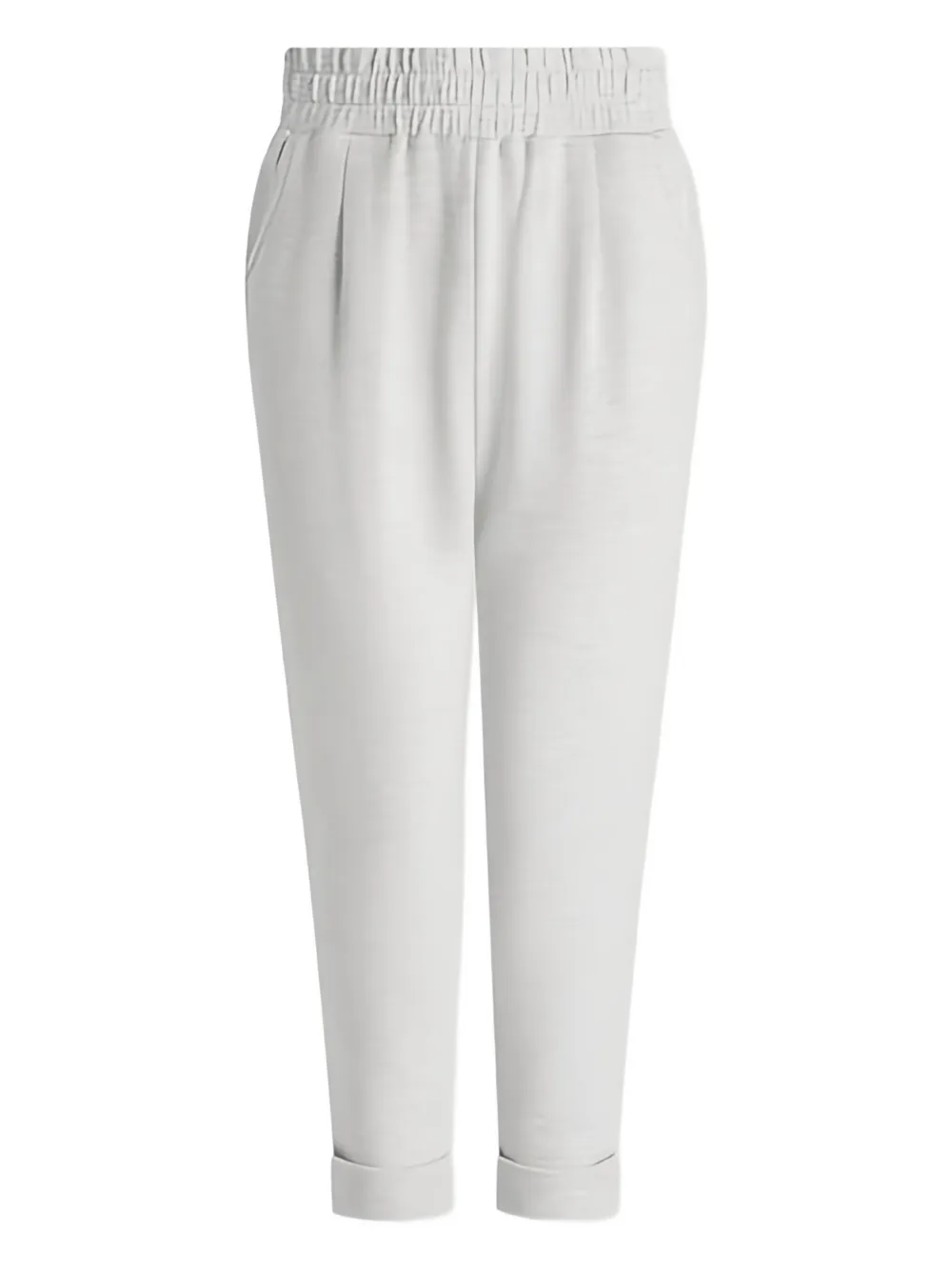 Varley Rolled-cuff Trousers In Neutral