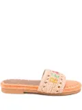 DE SIENA SHOES Crochet sandals - Orange