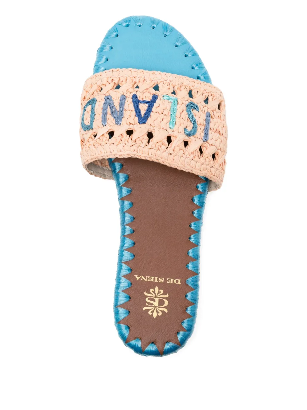 De Siena Shoes Island Joy Sandals In Blue