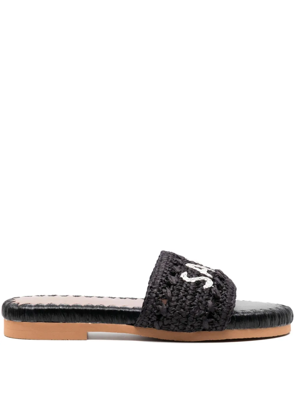 DE SIENA SHOES Saint Tropez サンダル - ブラック DE SIENA SHOES Saint Tropez サンダル - ブラック