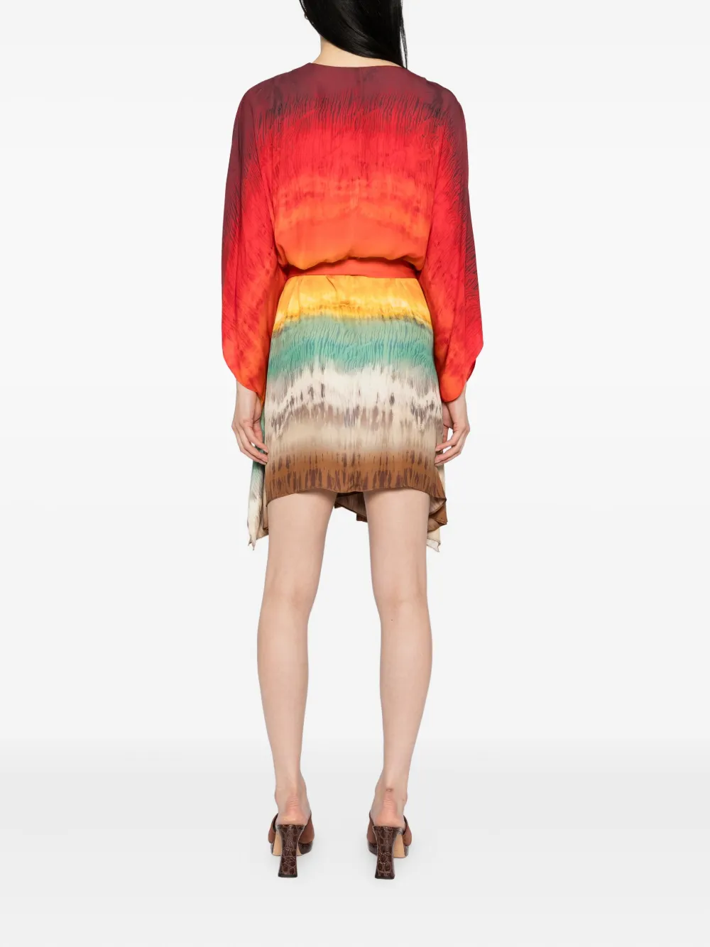 alice + olivia Marva mini-tuniek met ceintuur Rood