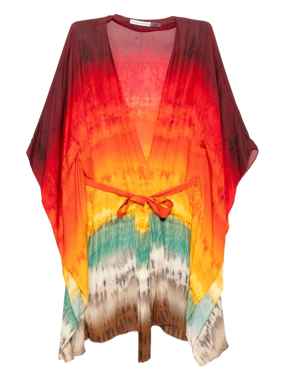Alice + olivia Marva mini-tuniek met ceintuur Rood