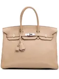 Hermès Pre-Owned 2008 Togo Birkin Retourne 35 handbag - Brown