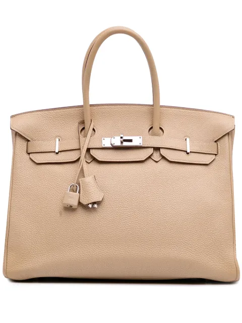 Hermès Pre-Owned 2008 Togo Birkin Retourne 35 handbag
