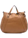 Gucci Pre-Owned 2016-2025 Leather Abbey D Ring satchel - Brown