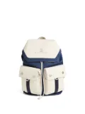Brunello Cucinelli Kids double-pocket drawstring backpack - Blue