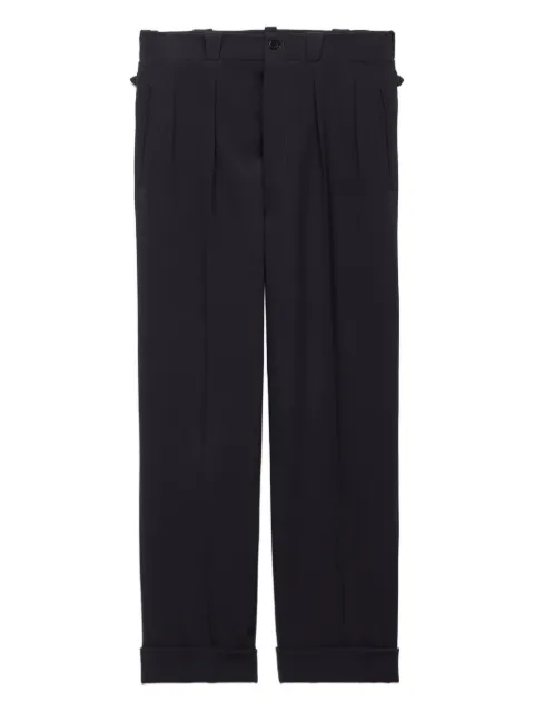 Prada Hose mit seitlicher Schnalle