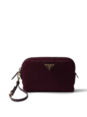 Prada Re-Nylon クラッチバッグ マイクロ | レッド | FARFETCH JP