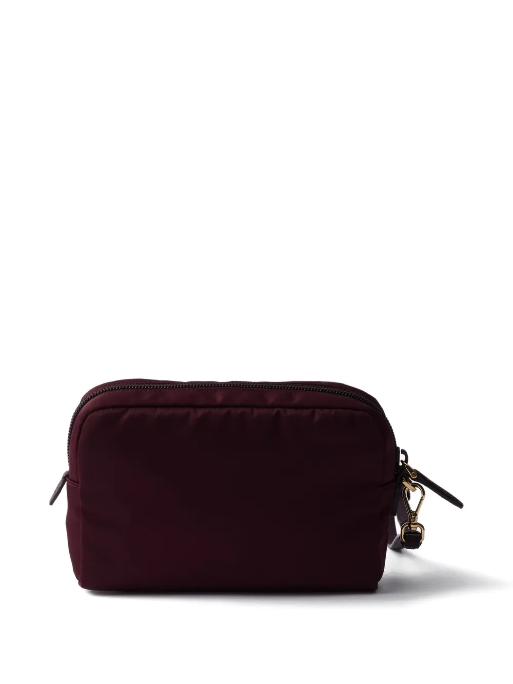 Prada triangle-logo makeup bag Bruin